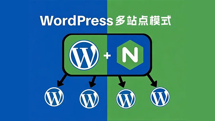 在 Nginx 服务器上为 WordPress 开启多站点模式教程-成品源码-好优选